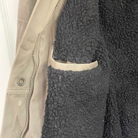 RW&CO. Army Green Winter/fall/autumn Coat Size Small - Picture 5 of 10